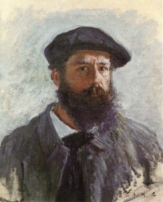 Claude Monet Self-Portrait with a Beret Spain oil painting art